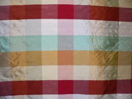 54" Silk Dupioni 3" Plaid - Savannah Festival Fabric